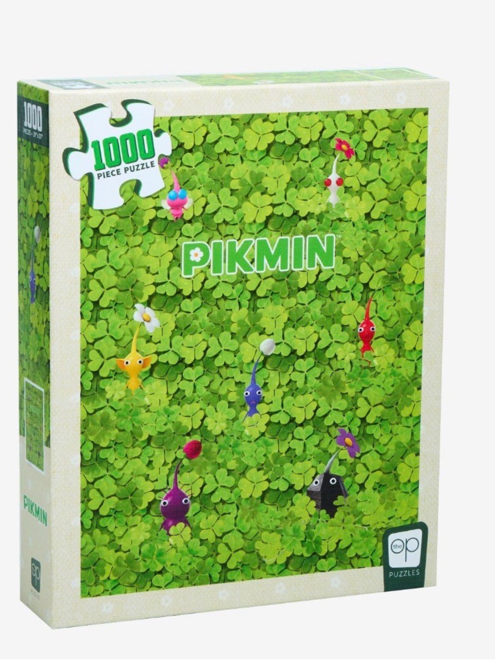 Nintendo Pikmin 1000-Piece Puzzle - Green with Multicolor Pikmin BRAND NEW
